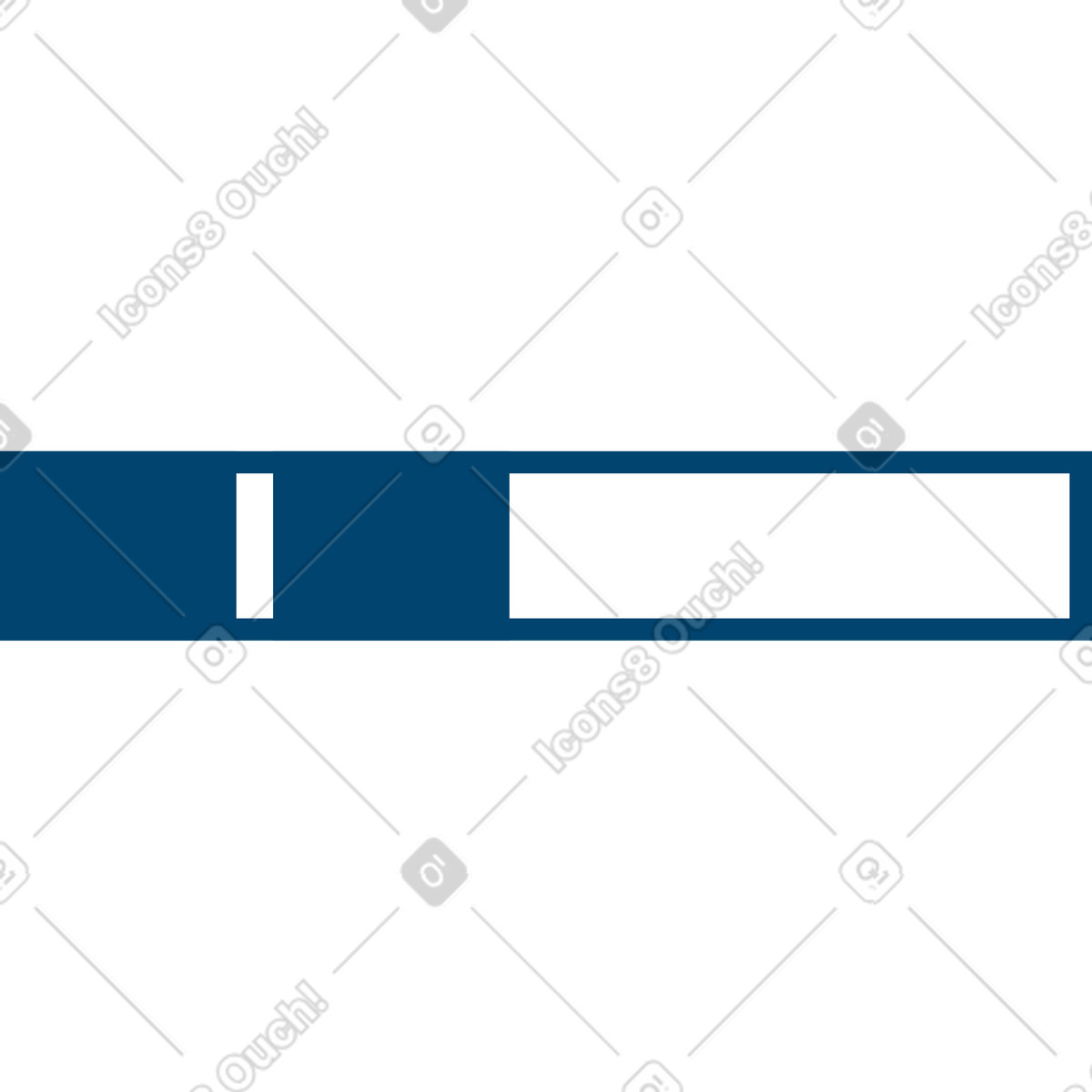 Progress bar illustration in PNG, SVG