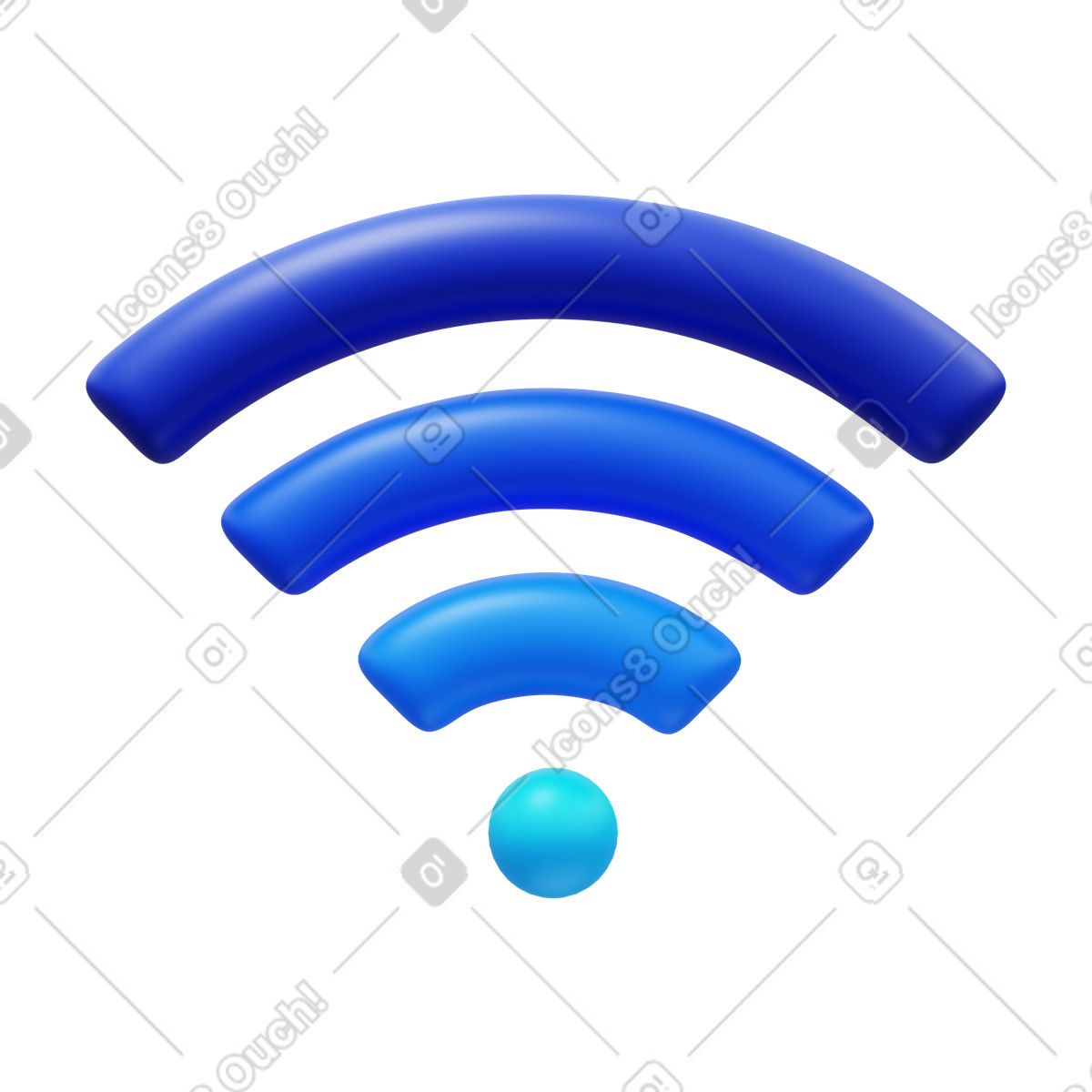 Иллюстрация Wi-fi в PNG и SVG