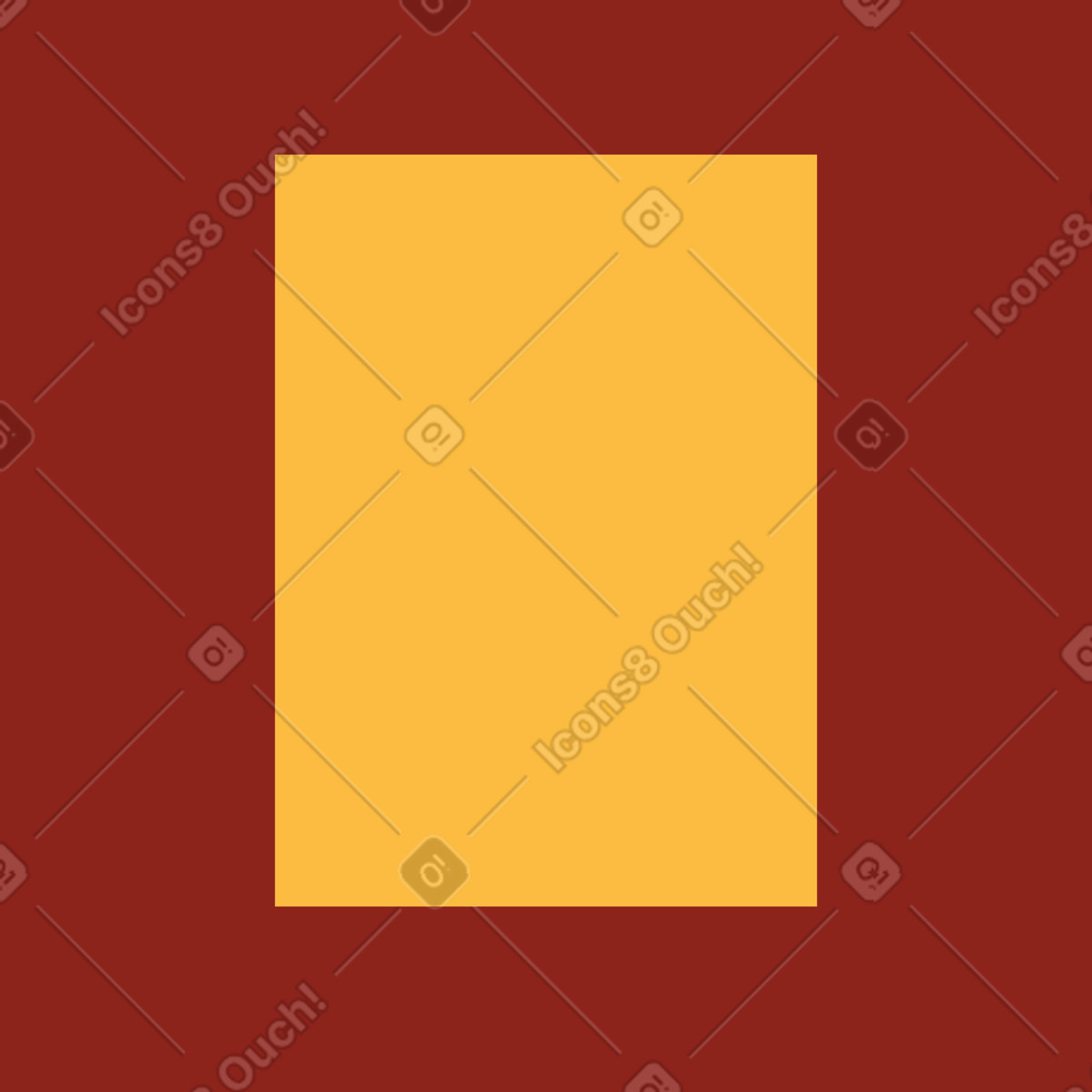 Stand illustration in Burgundy style download in PNG, SVG