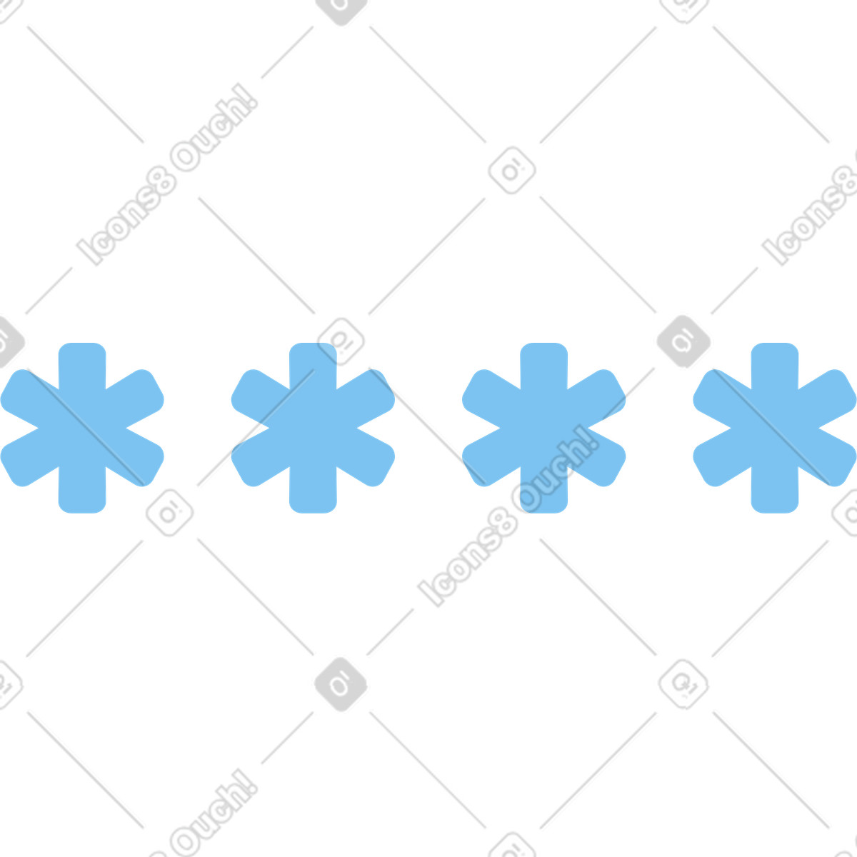 Password illustration in Concept style download in PNG, SVG