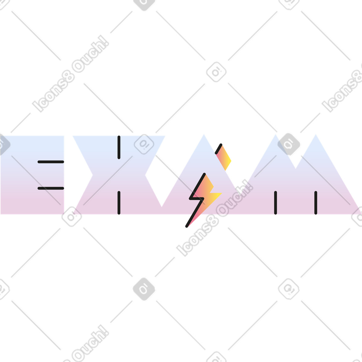 下载 Marginalia 风格的 Exam 插画，支持 PNG、SVG 格式