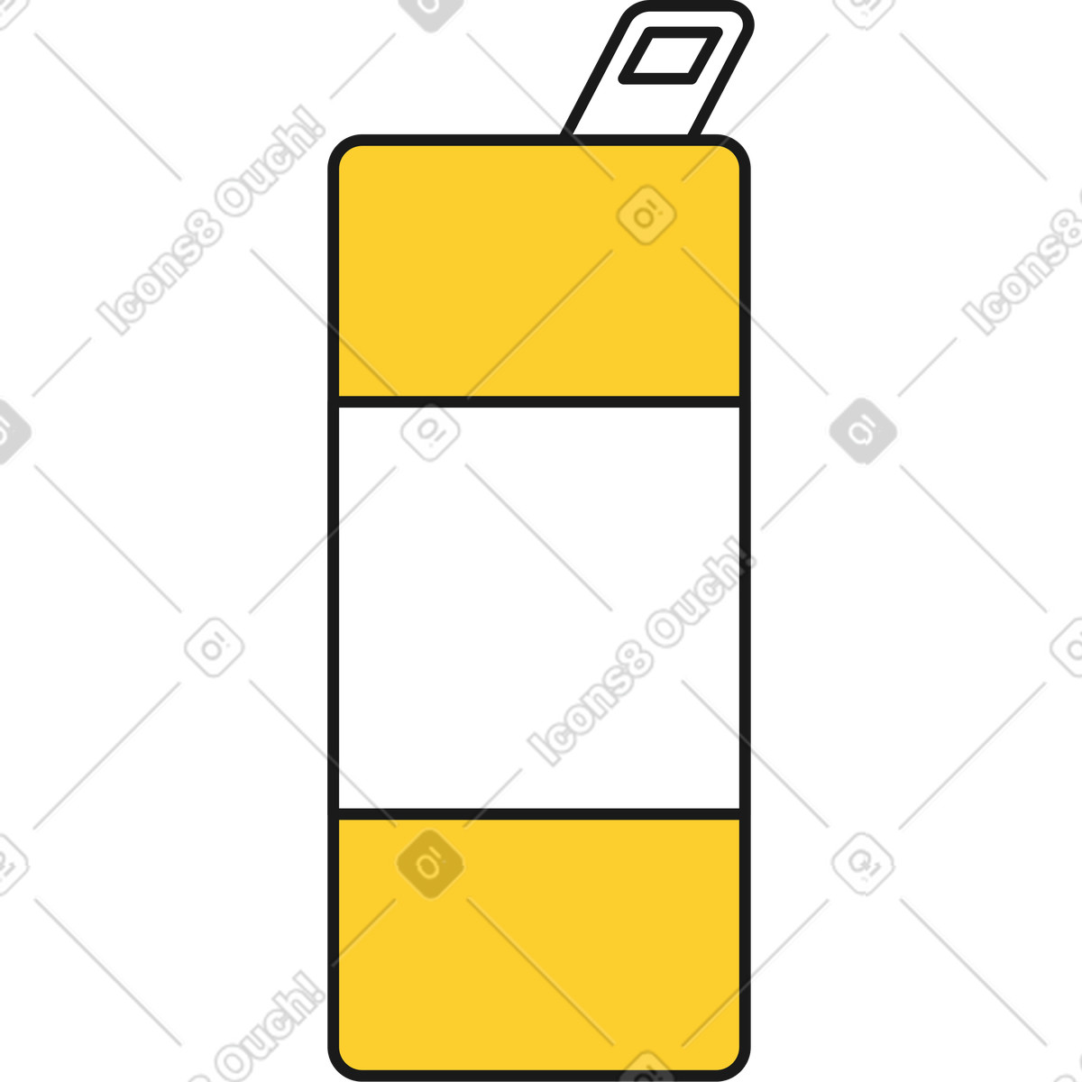 Can illustration in Taxi style download in PNG, SVG