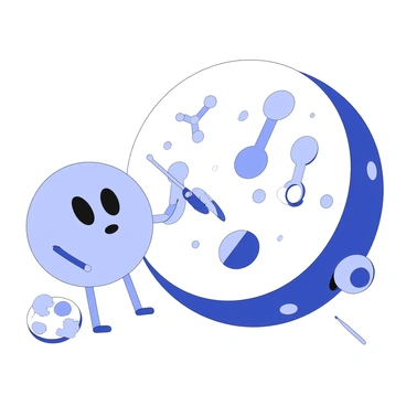 A plasma cell is positioned in front of a cell wall, actively painting a mural. The mural depicts various shapes and structures resembling antibodies, showcasing their unique forms and features. The plasma cell has a rounded shape with an off-center nucleus, and it is holding a paintbrush in one of its projections. The brush is in motion, creating dynamic strokes across the cell wall. Surrounding the plasma cell are small droplets of paint and palette-like textures on the surface, indicating the creative process. The overall scene emphasizes the interaction between the plasma cell and the mural, highlighting the act of artistic expression in a cellular environment.
