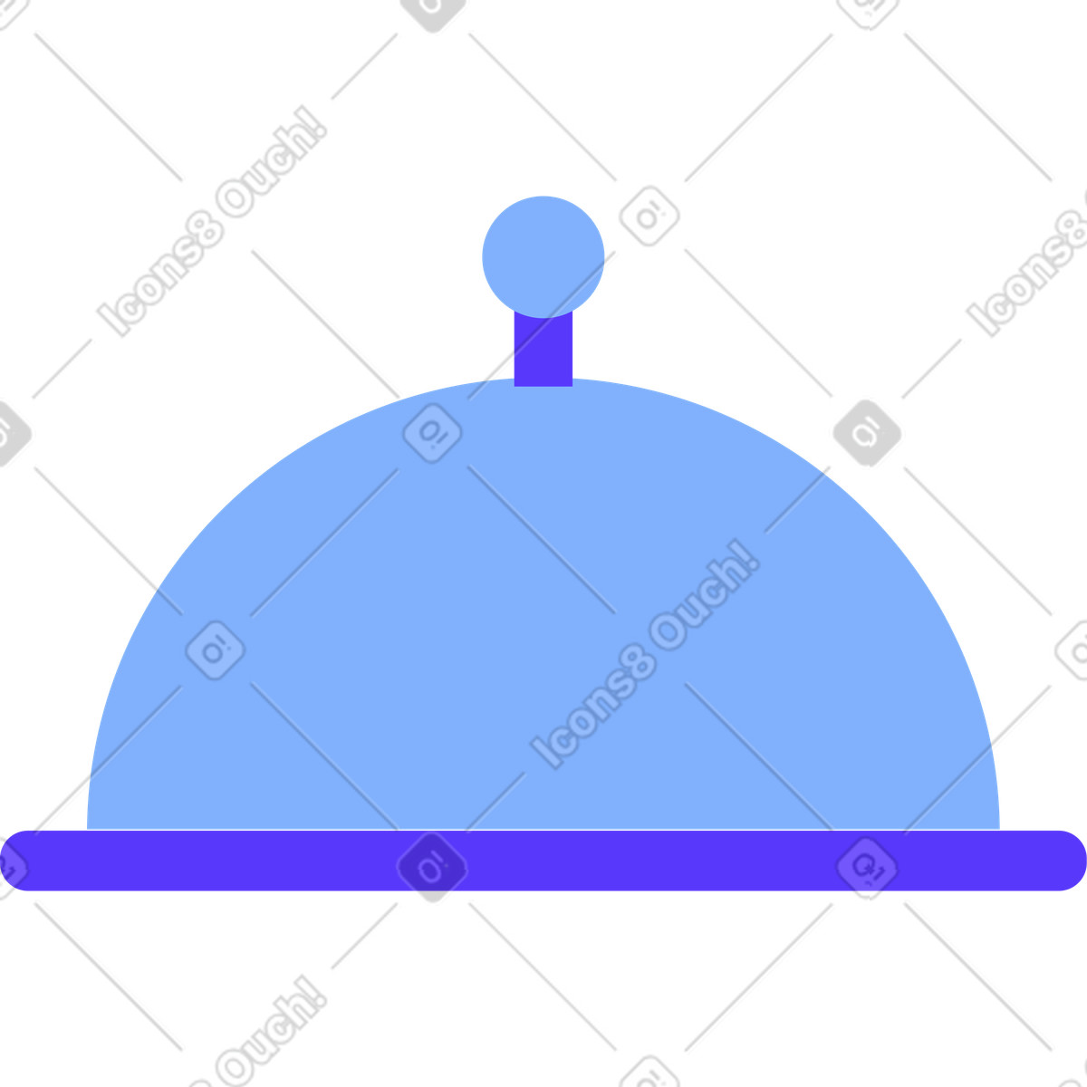 Dish illustration in Pablita style download in PNG, SVG