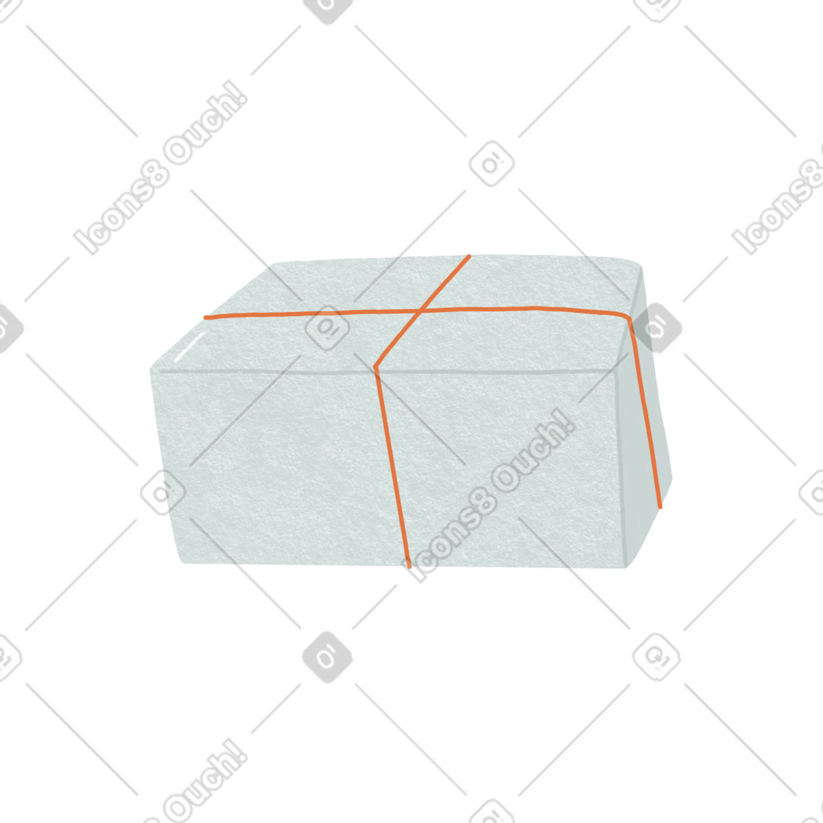 Illustration White box dans le style Goose à télécharger aux formats PNG, SVG