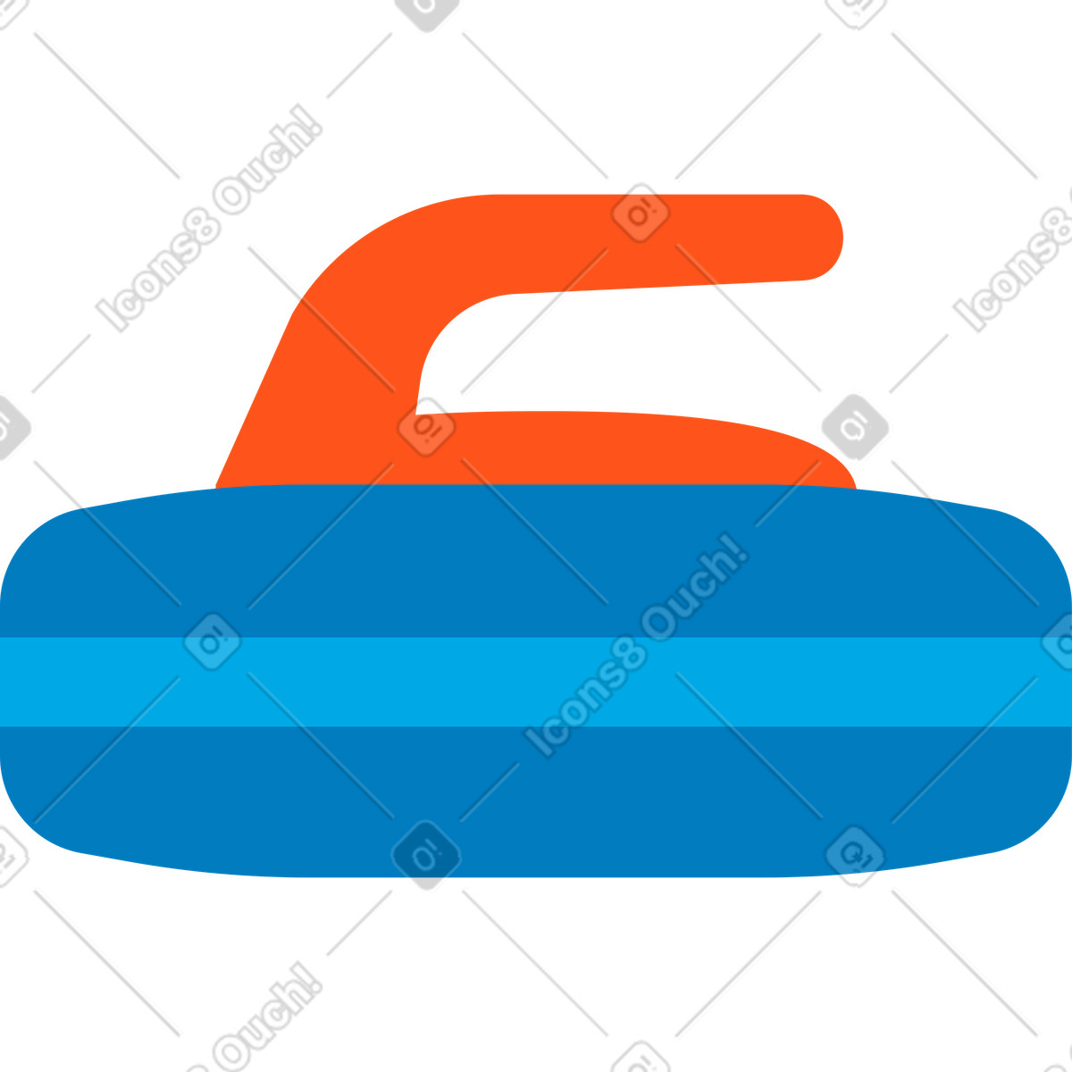 Ilustración Piedra que se encrespa en estilo Warp a descargar en PNG y SVG