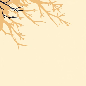 The sunlit wall has a light beige color that reflects the warm sunlight. Shadows of tree branches are cast onto the wall, creating a pattern of dark silhouettes. The branches appear delicate with a mixture of thick and thin twigs. Some leaves are visible in the shadows, adding texture to the scene. The sunlight creates a dappled effect, enhancing the contrast between light and shadow on the wall.