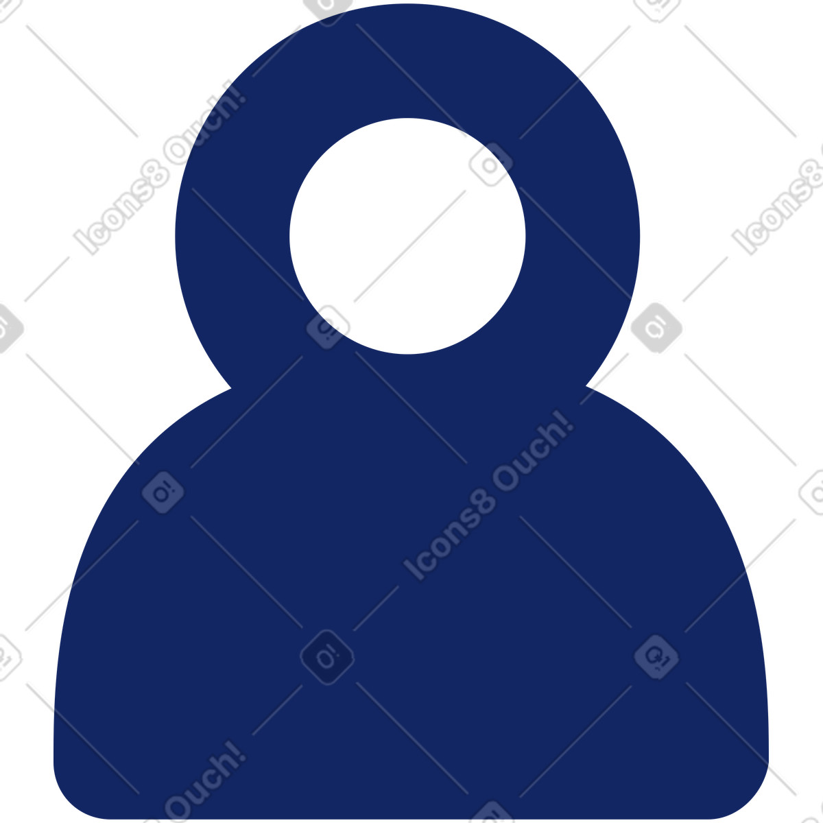 Icona id illustrazione in stile Cyborg scarica in PNG, SVG
