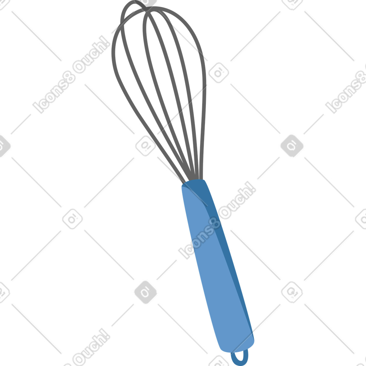 Lagom スタイルの 泡だて器 のイラストをPNG、SVG形式でダウンロード