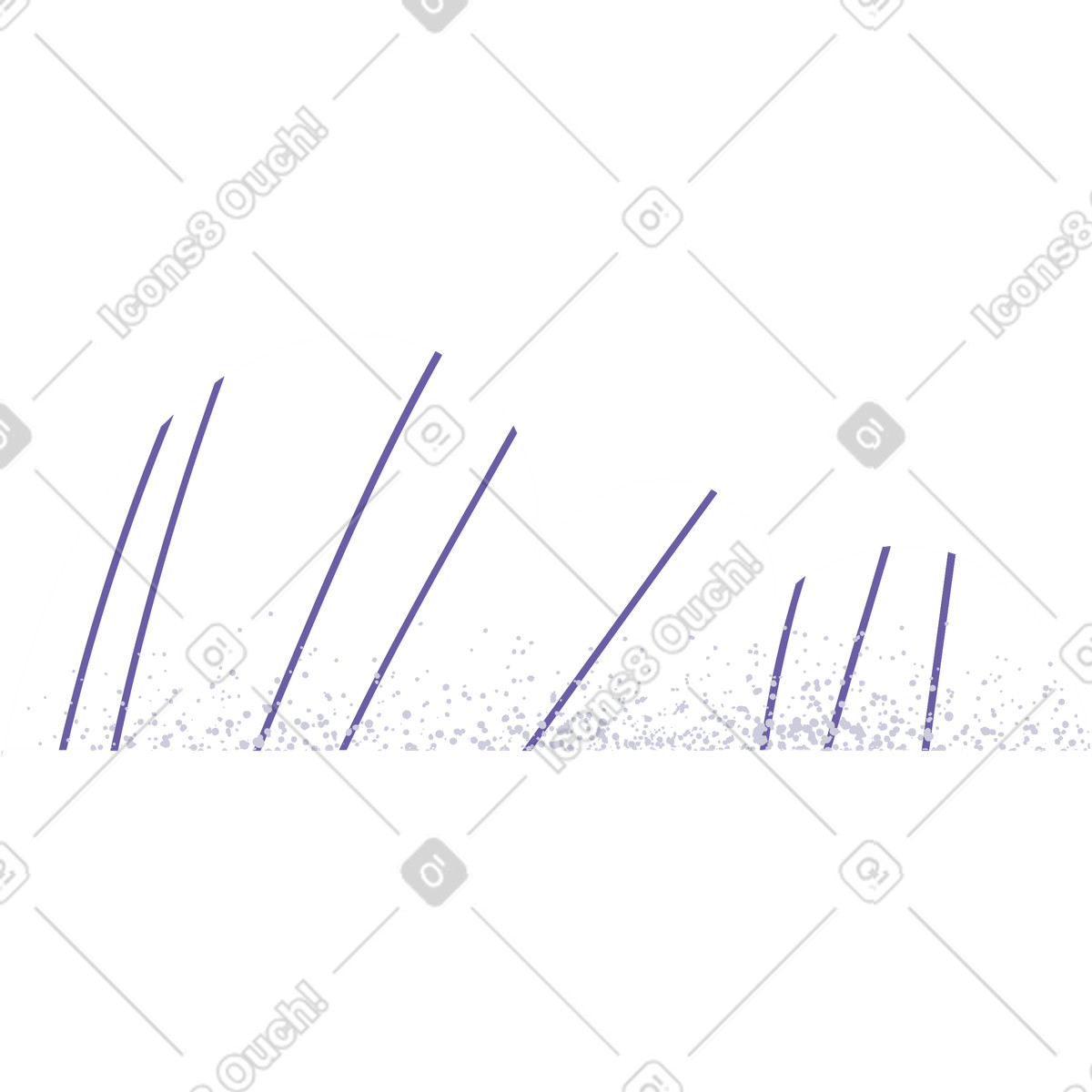 Иллюстрация Long white cloud with blue stripes в стиле Pale — скачать в форматах PNG, SVG