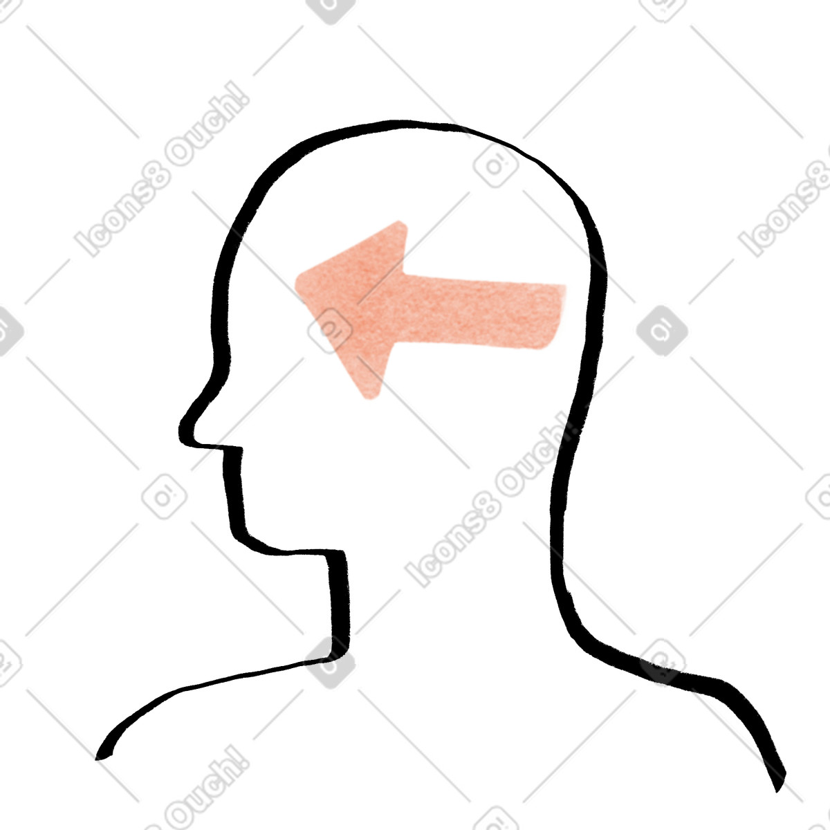 Illustration animée Choisir une direction, prise de décision et orientation, choix vie planification l'avenir dans le style Hand-drawn animation à télécharger aux formats GIF, Lottie (JSON), AE