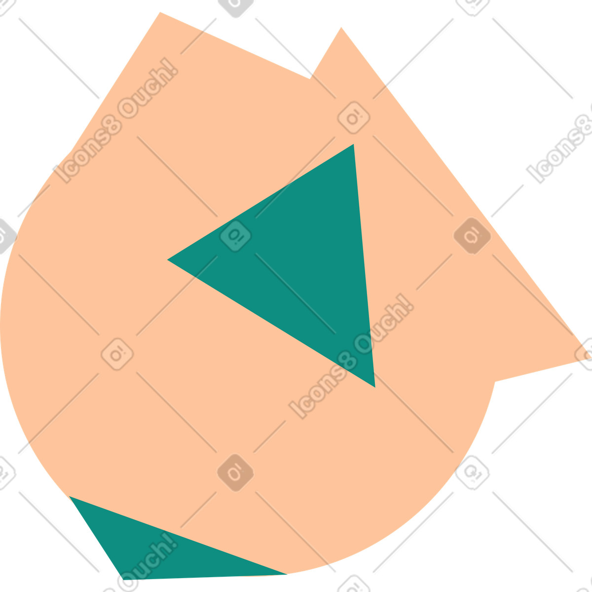 Illustration Poubelle dans le style Polar à télécharger aux formats PNG, SVG