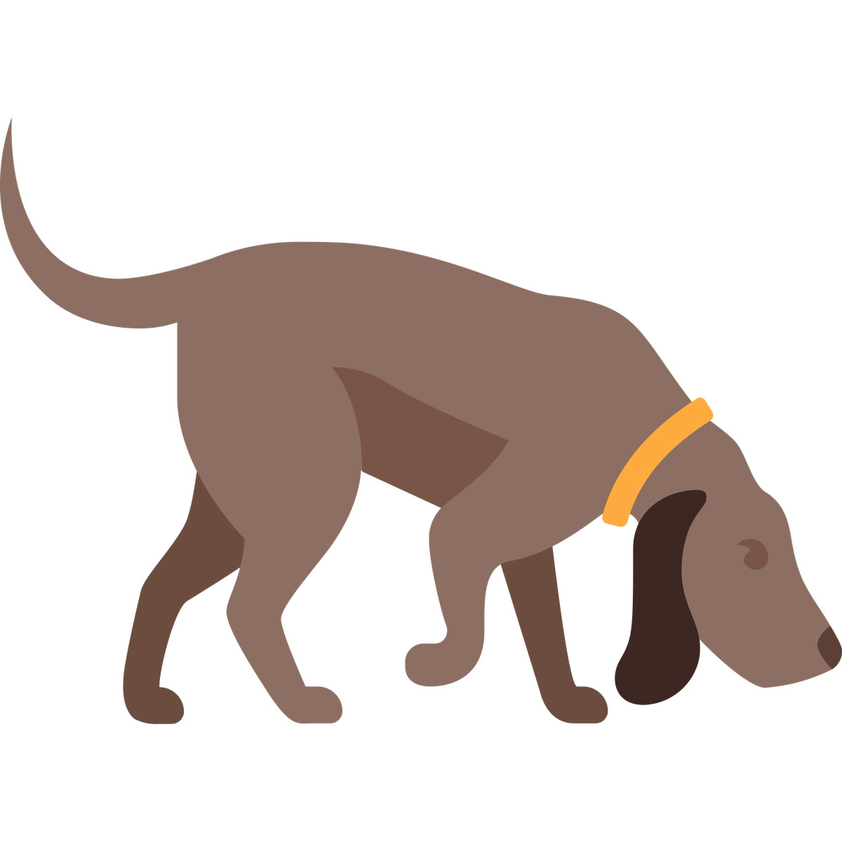 下载 Fogg 风格的 Dog 插画，支持 PNG、SVG 格式