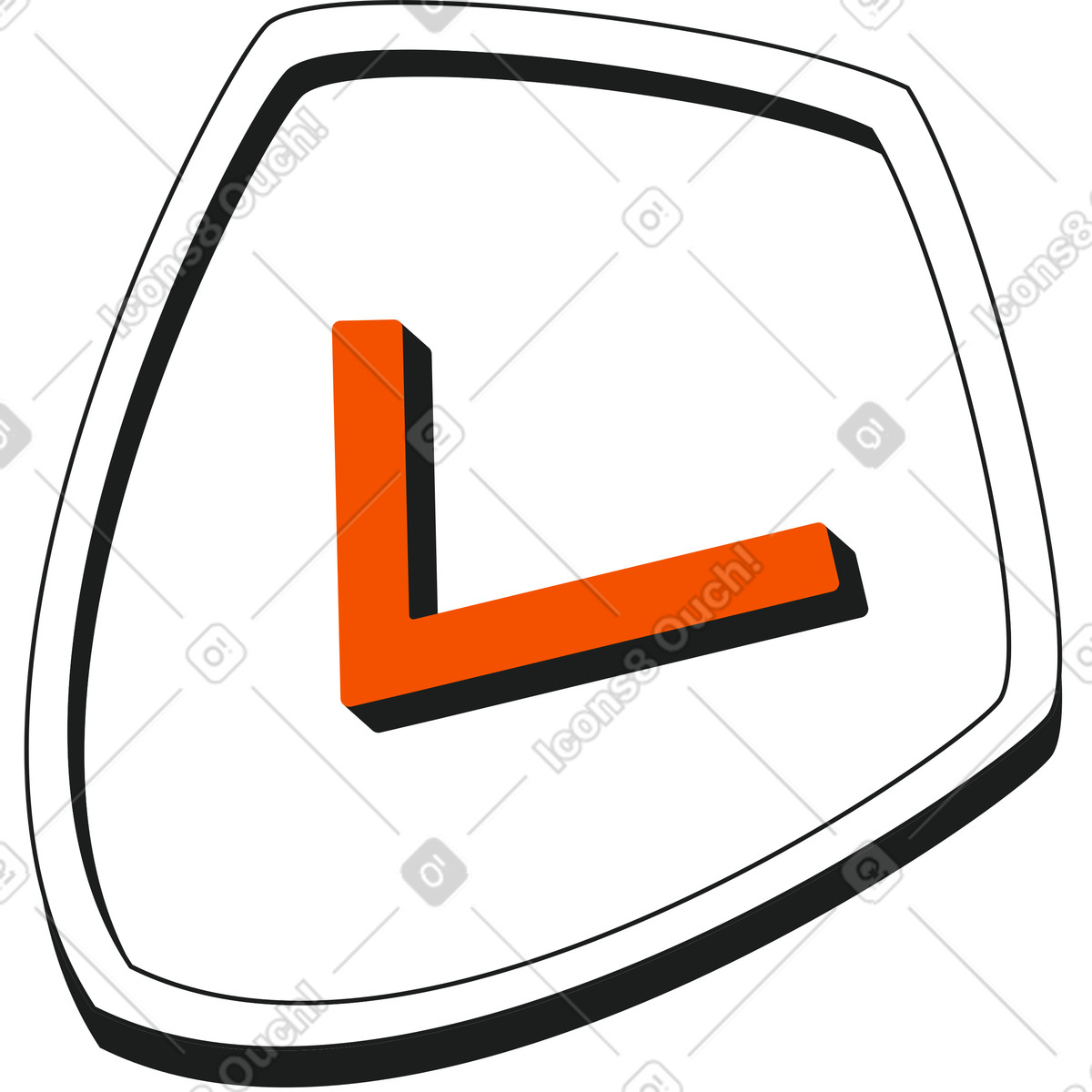 下载 Strict 风格的 复选标记 插画，支持 PNG、SVG 格式