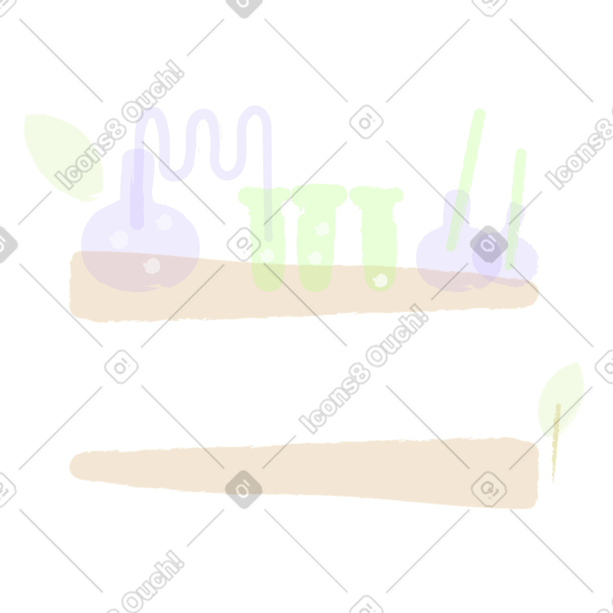 Lab illustration in Ginger Cat style download in PNG, SVG