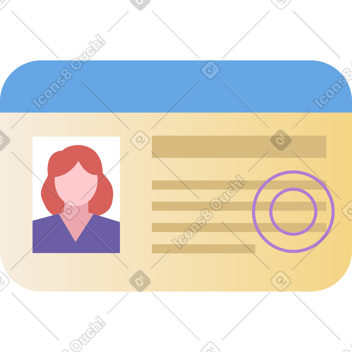 Illustration Identifiant dans le style Pale à télécharger aux formats PNG, SVG