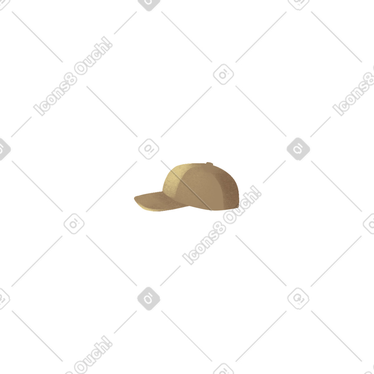 Shine スタイルの Hat のイラストをPNG、SVG形式でダウンロード