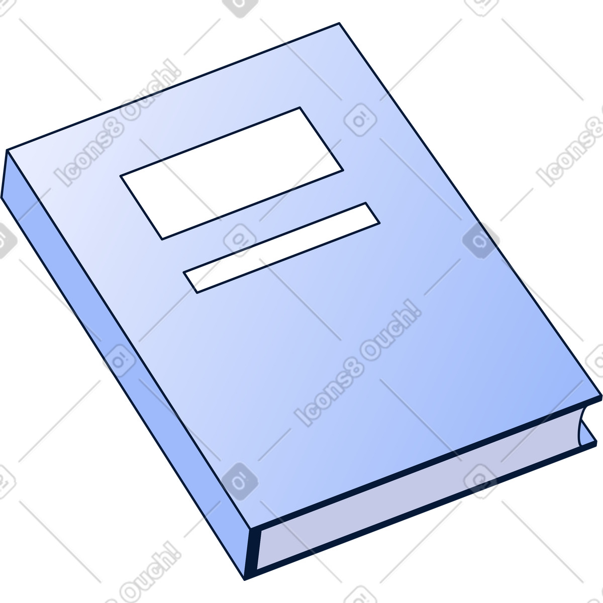 Book illustration in Neat style download in PNG, SVG