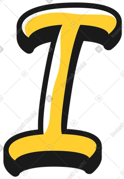 대문자 나 PNG, SVG