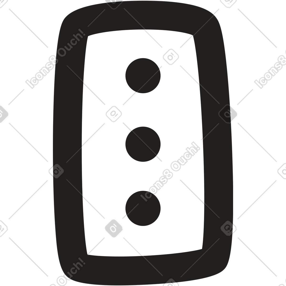 Illustration Rectangle avec des points dans le style Little à télécharger aux formats PNG, SVG