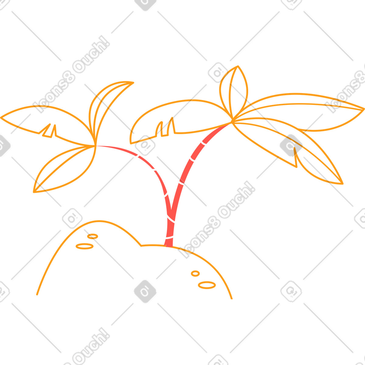 下载 Kingdom 风格的 棕榈 插画，支持 PNG、SVG 格式