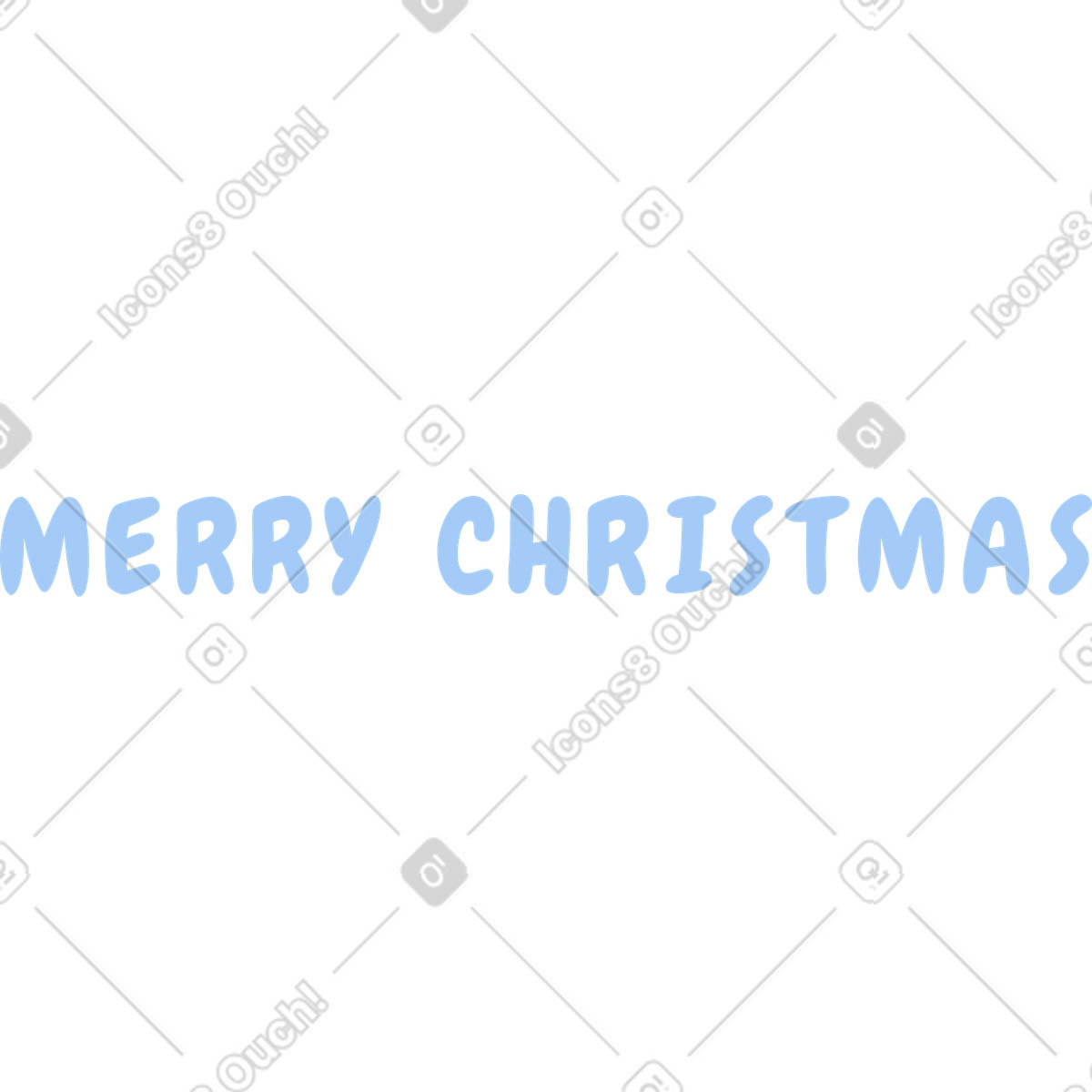 Marginalia スタイルの メリークリスマス のイラストをPNG、SVG形式でダウンロード