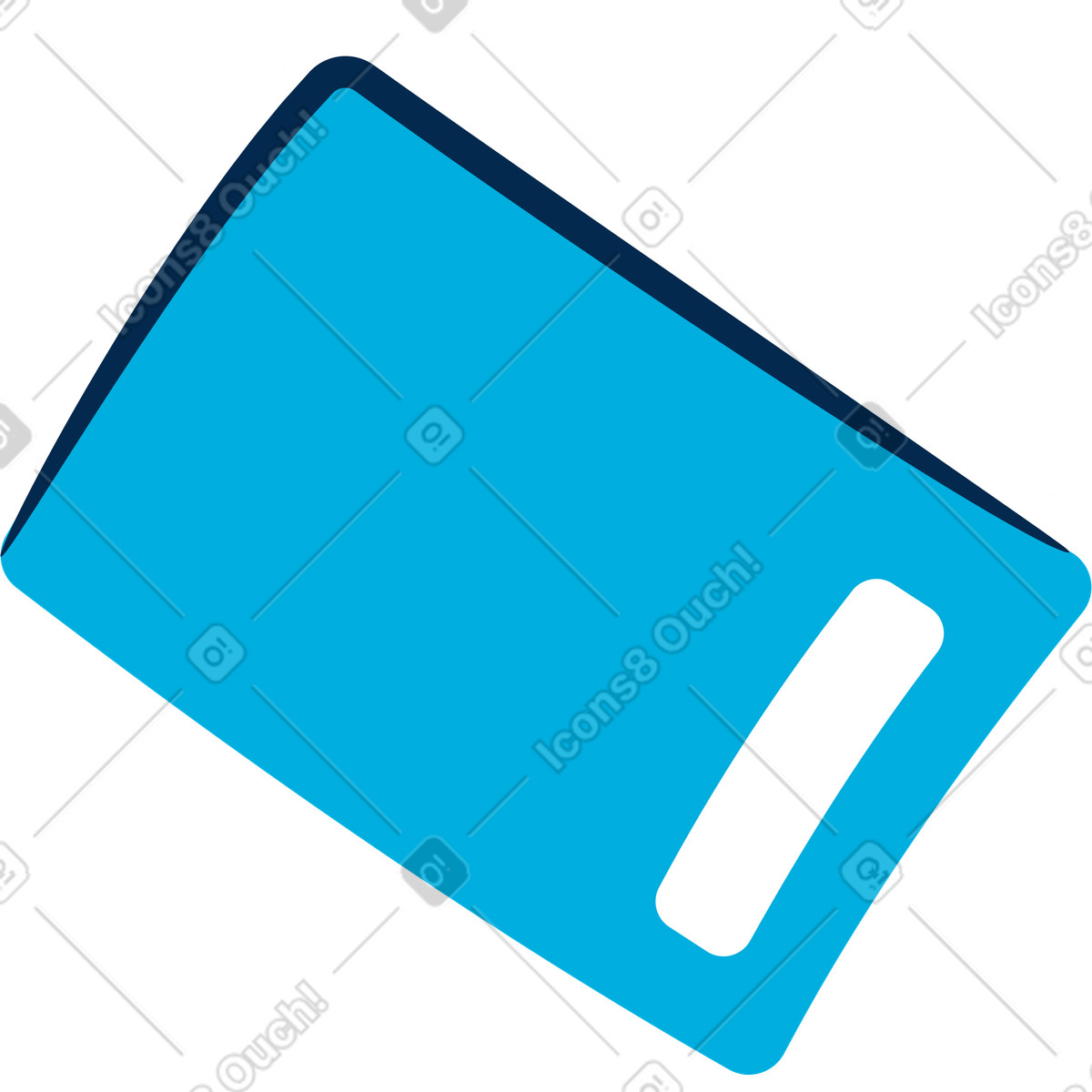 Flame スタイルの Blue folder のイラストをPNG、SVG形式でダウンロード