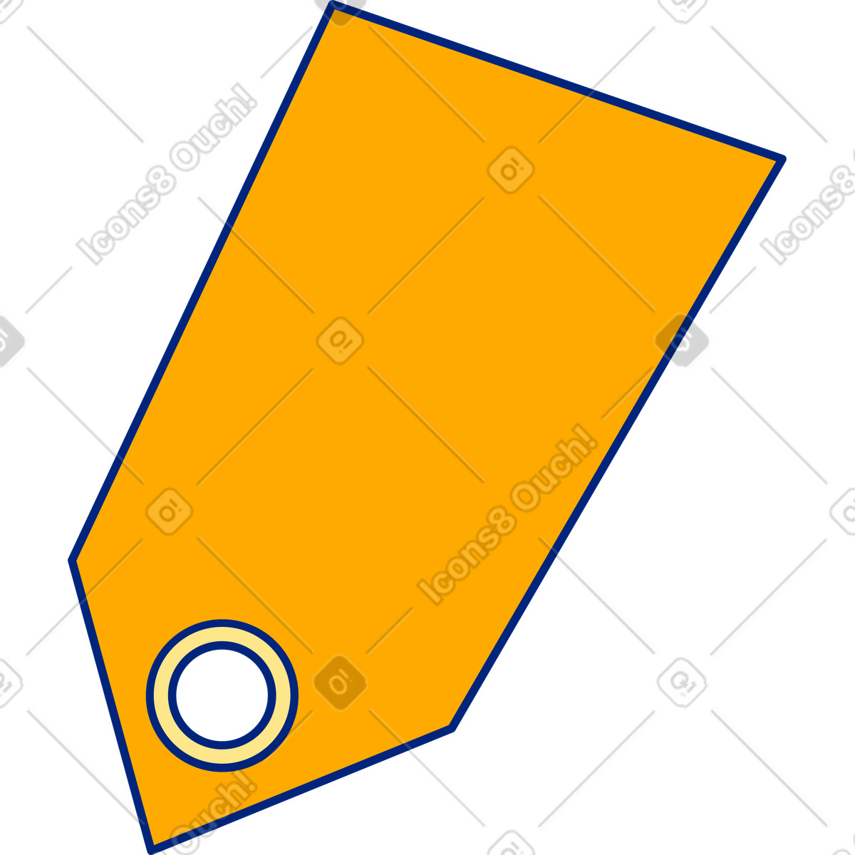 Price tag illustration in Neo-Sakura style download in PNG, SVG