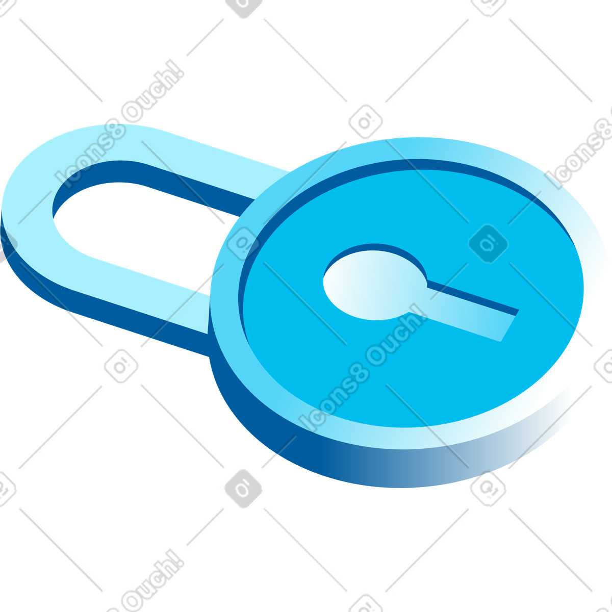 Icy スタイルの ロック1 のイラストをPNG、SVG形式でダウンロード