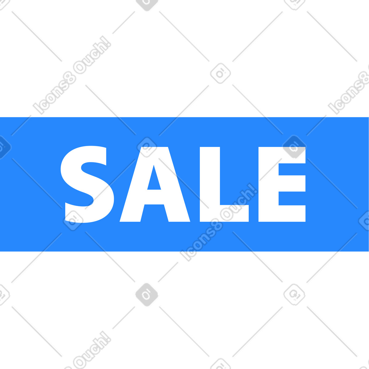 Ilustración Rebaja en estilo Urban a descargar en PNG y SVG