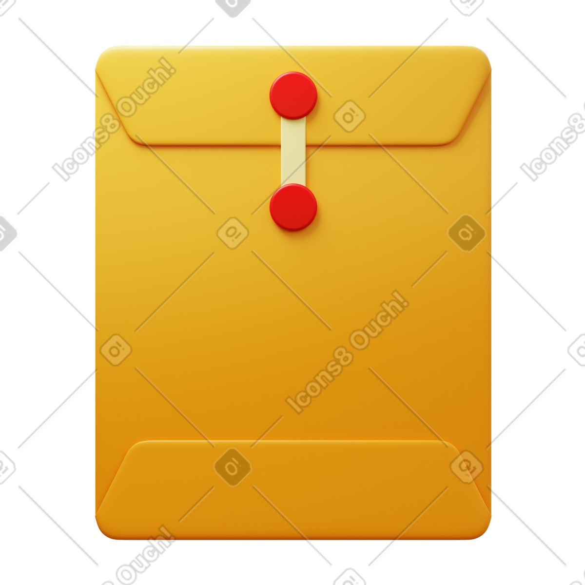 Dossier illustration in 3D Fluency style download in PNG, SVG