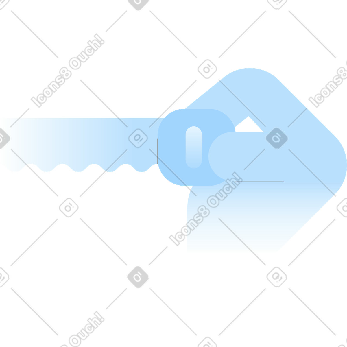 Key in hand illustration Concept style download PNG, SVG
