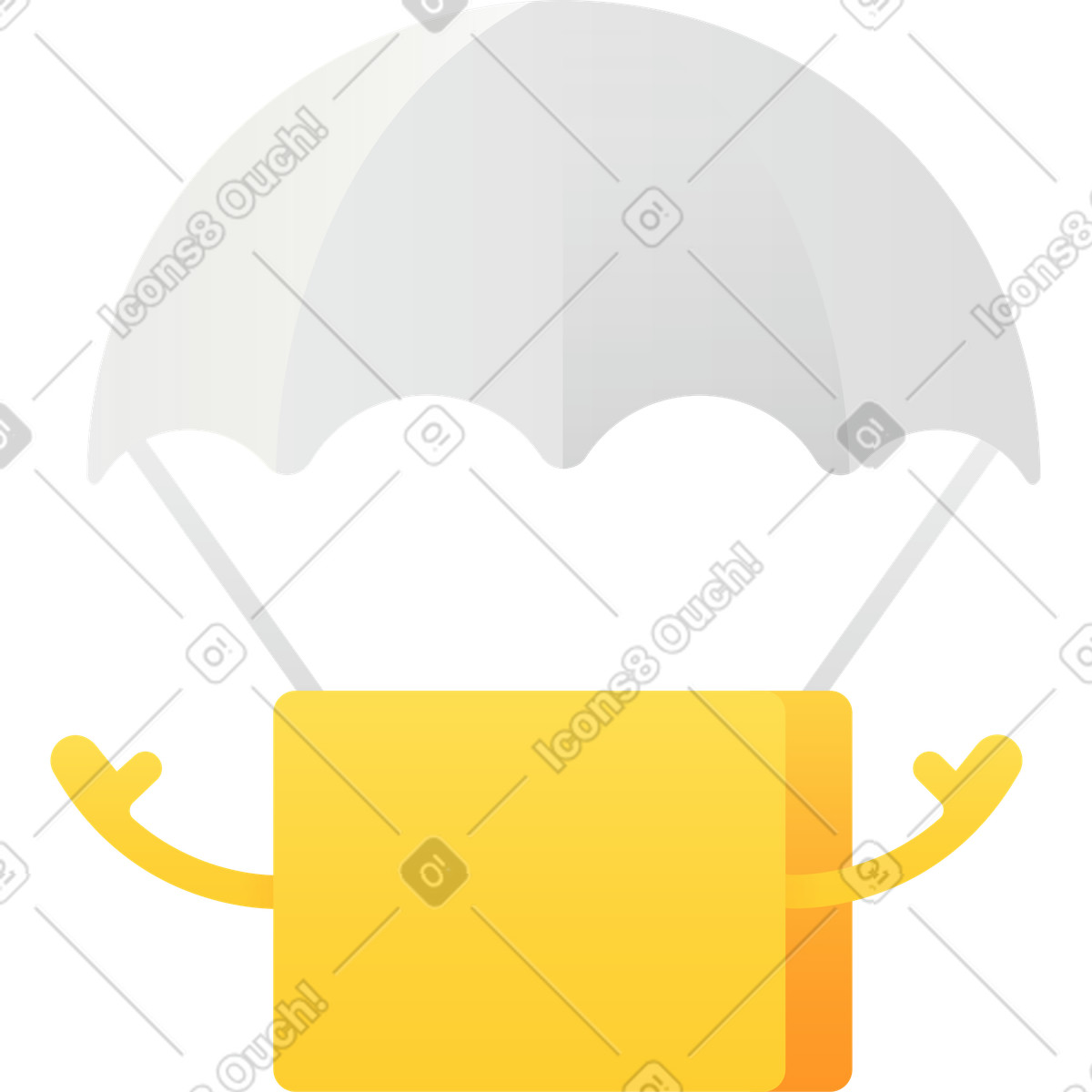Scatola illustrazione in stile Hugo scarica in PNG, SVG