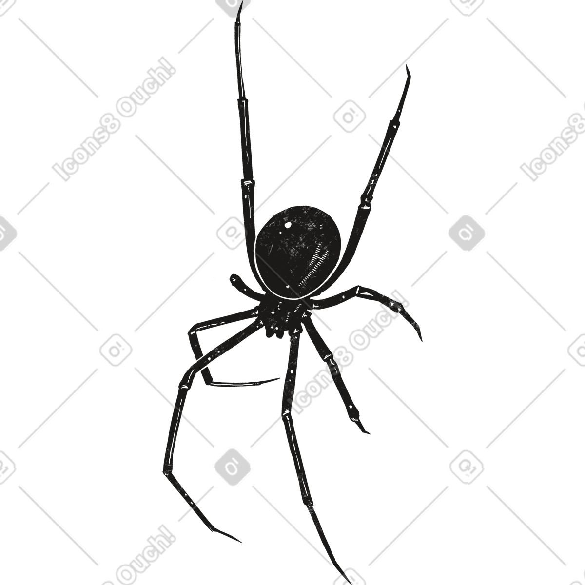 下载 Mystery 风格的 Spider 插画，支持 PNG、SVG 格式