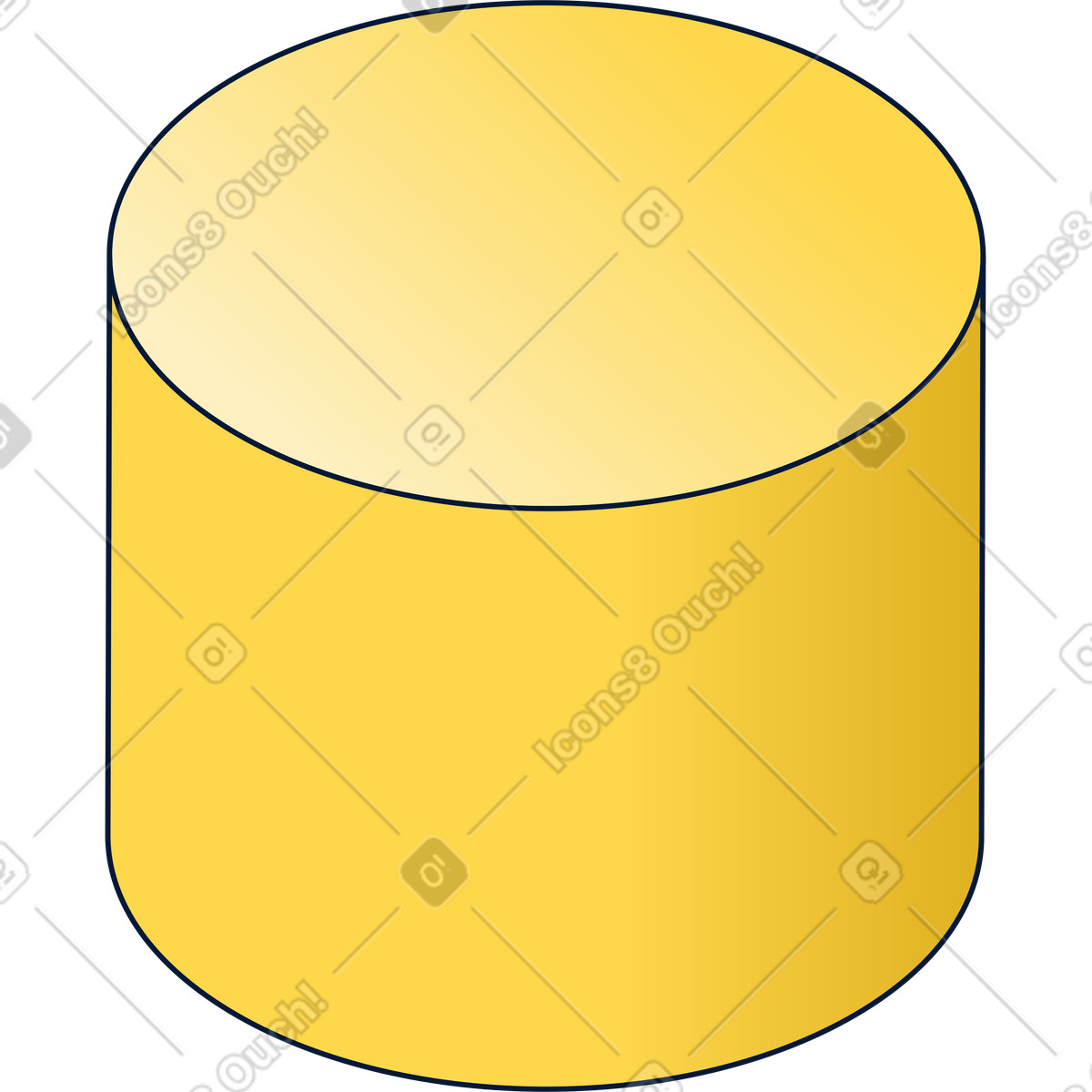 Illustration Plate-forme circulaire dans le style Neat à télécharger aux formats PNG, SVG
