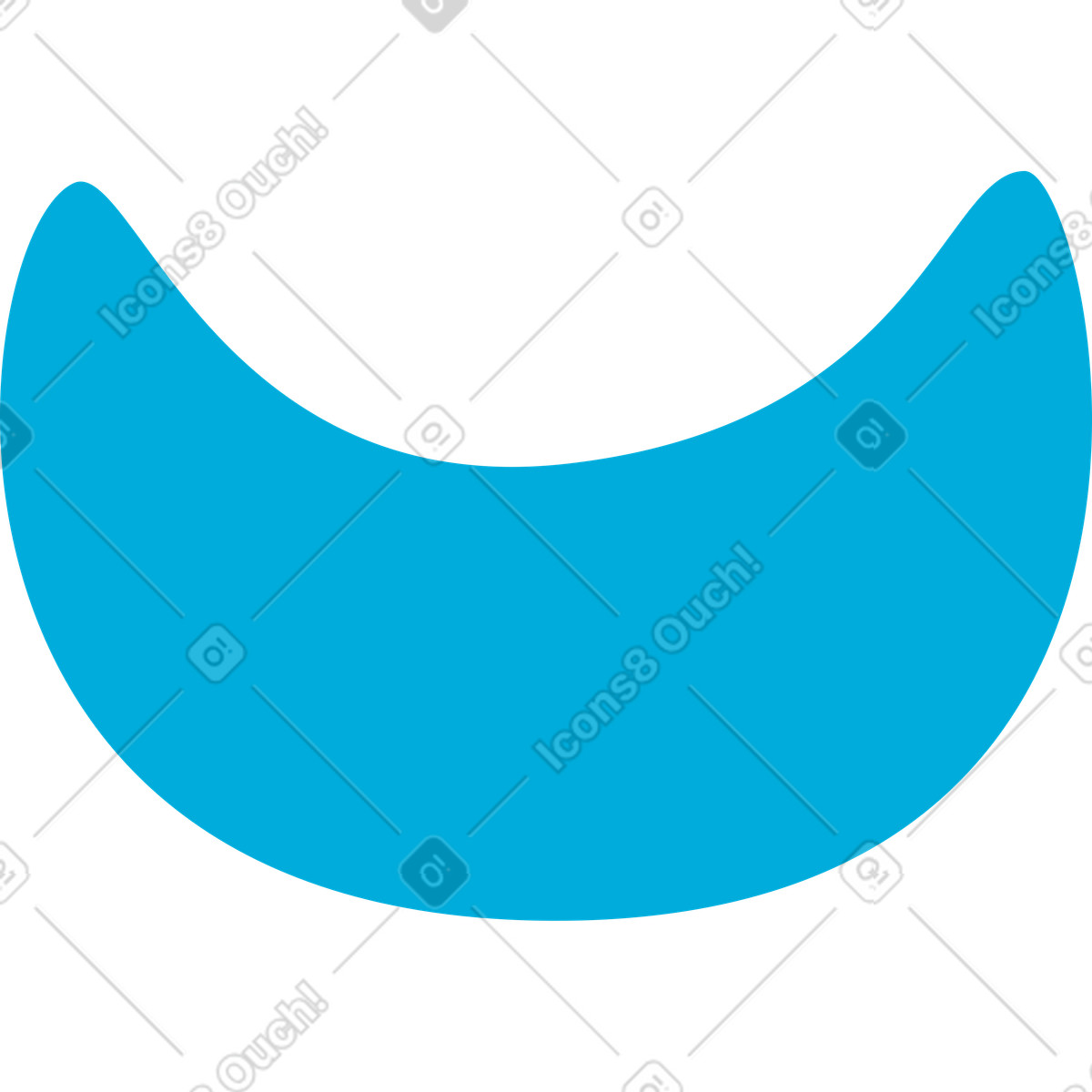 Illustration Croissant dans le style Flame à télécharger aux formats PNG, SVG