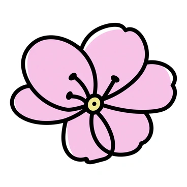 A close-up view of a flower, with soft petals that are unfolding gently. The petals display a gradient of colors, transitioning from deep pink at the center to a pale pink at the edges. The flower's texture is smooth, with subtle veins visible beneath the surface. Dewdrops are clinging to the petals, reflecting light and adding a glistening effect. The flower's center is filled with intricate reproductive structures, showcasing delicate stamen and pistil details.