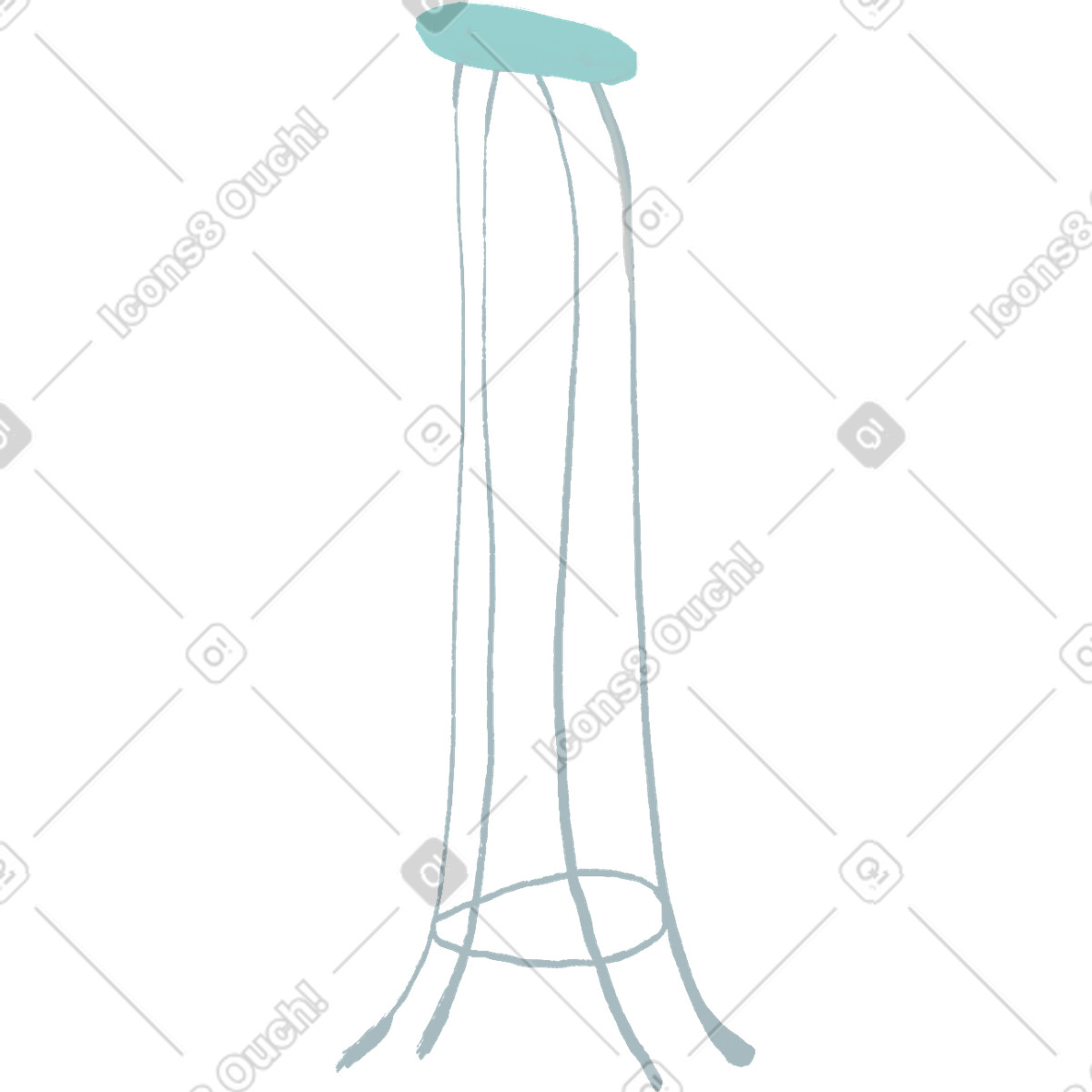 下载 Fabulous 风格的 椅子 插画，支持 PNG、SVG 格式