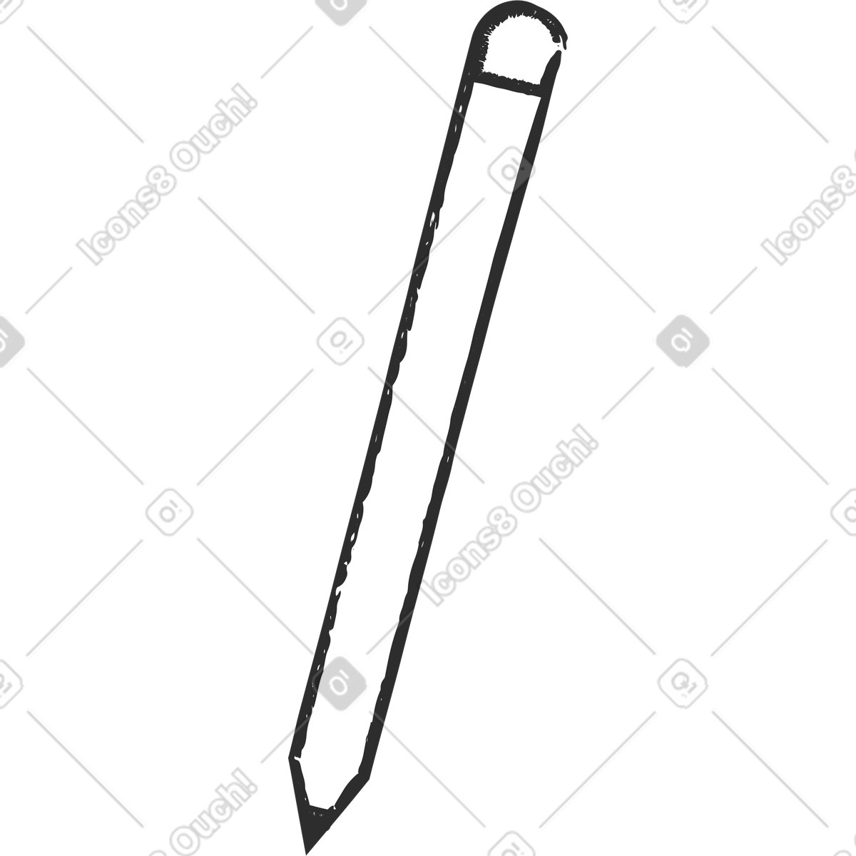 Ilustração de Lápis em no estilo Graphite para baixar em PNG, SVG