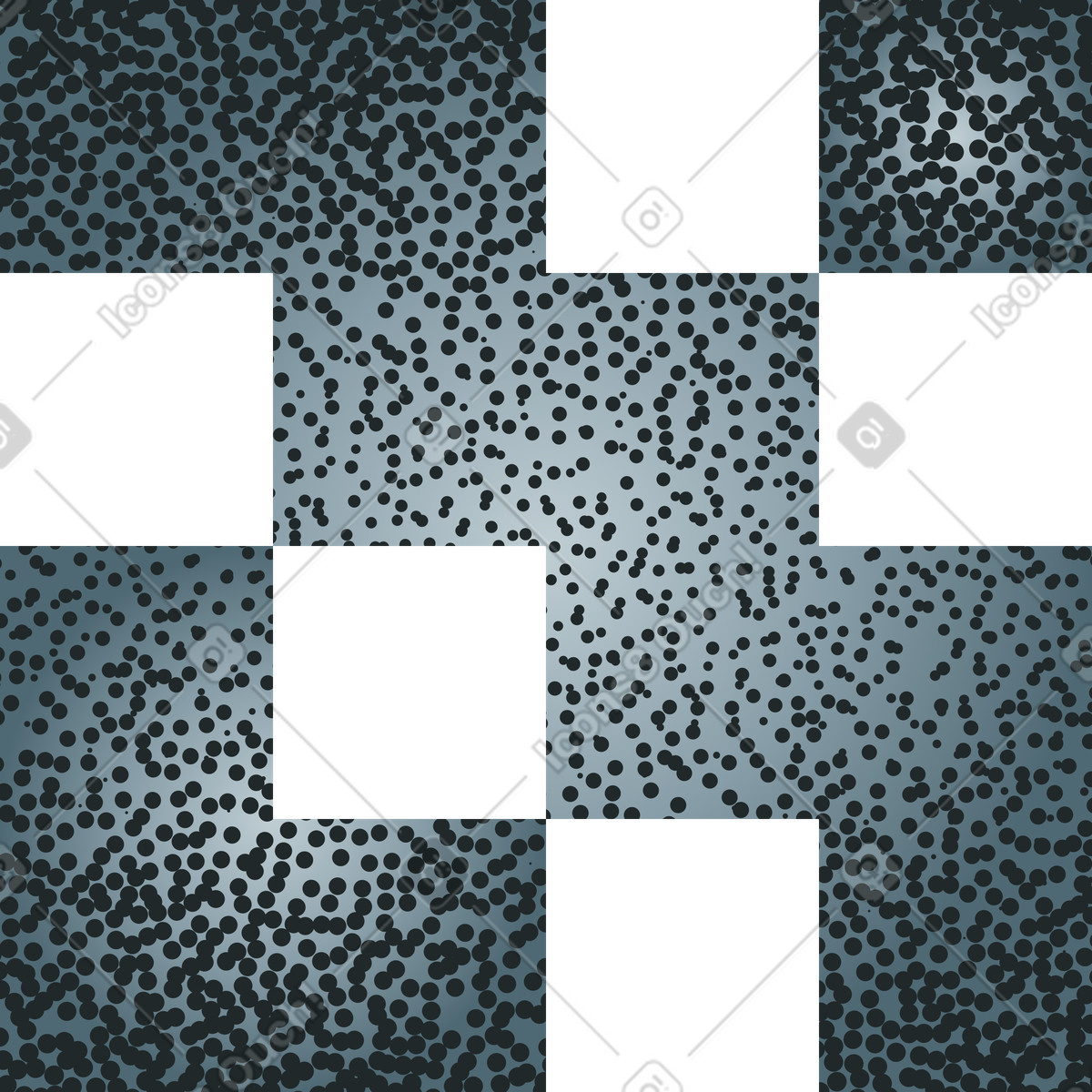 Dotted QR code symbol illustration in Grain style download in PNG, SVG