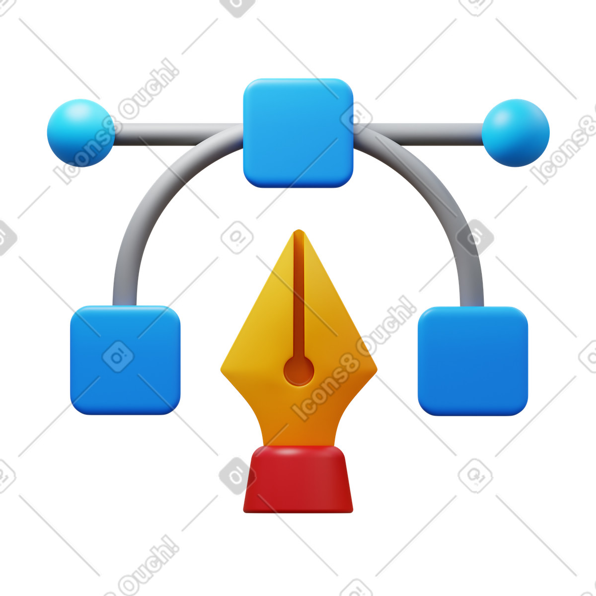 Ilustração de Create icon em no estilo 3D Fluency para baixar em PNG, SVG
