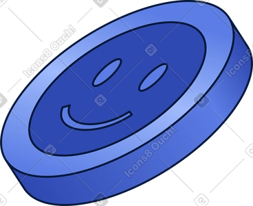 Pièce souriante PNG, SVG