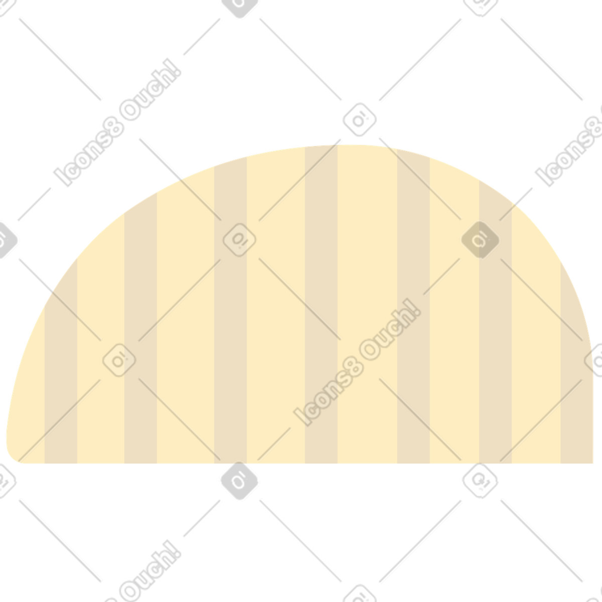 Ilustração de Fundo em uma faixa no estilo Woof para baixar PNG, SVG