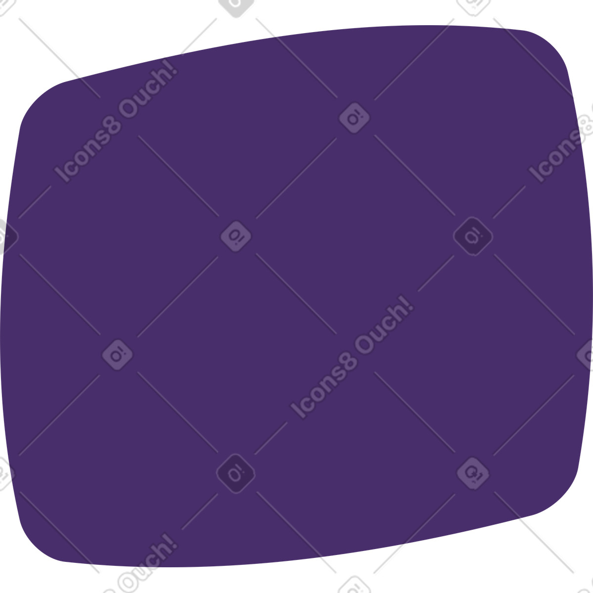 Ilustração de Black beveled square shape em no estilo Grain para baixar em PNG, SVG