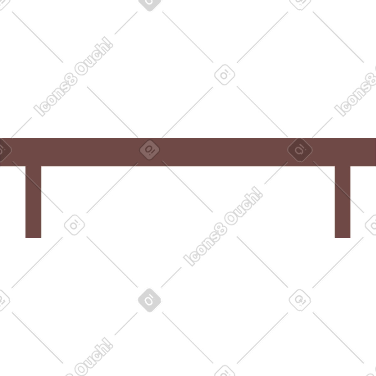 Ilustração de Tabela em no estilo Woof para baixar em PNG, SVG