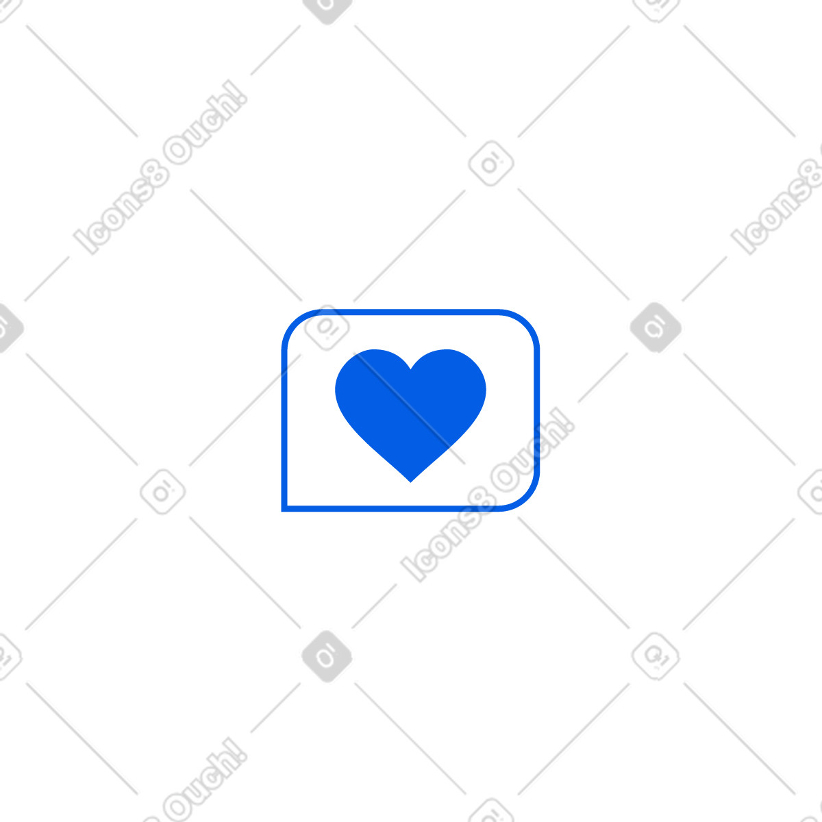 Print 스타일의 마음으로 연설 거품 일러스트레이션 PNG, SVG 다운로드