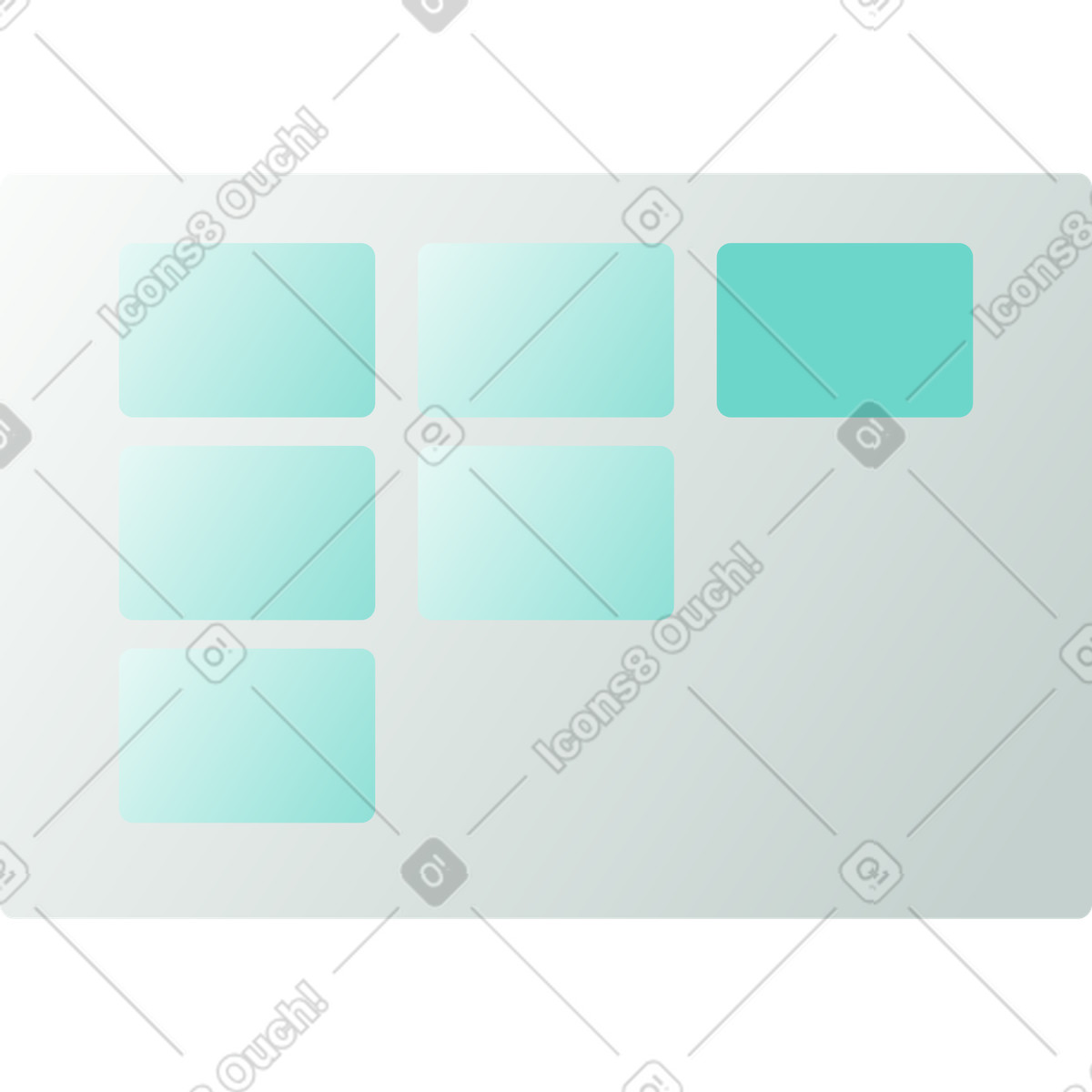 Es gibt einen rückstand-Illustration im Office-Stil als Download in PNG, SVG