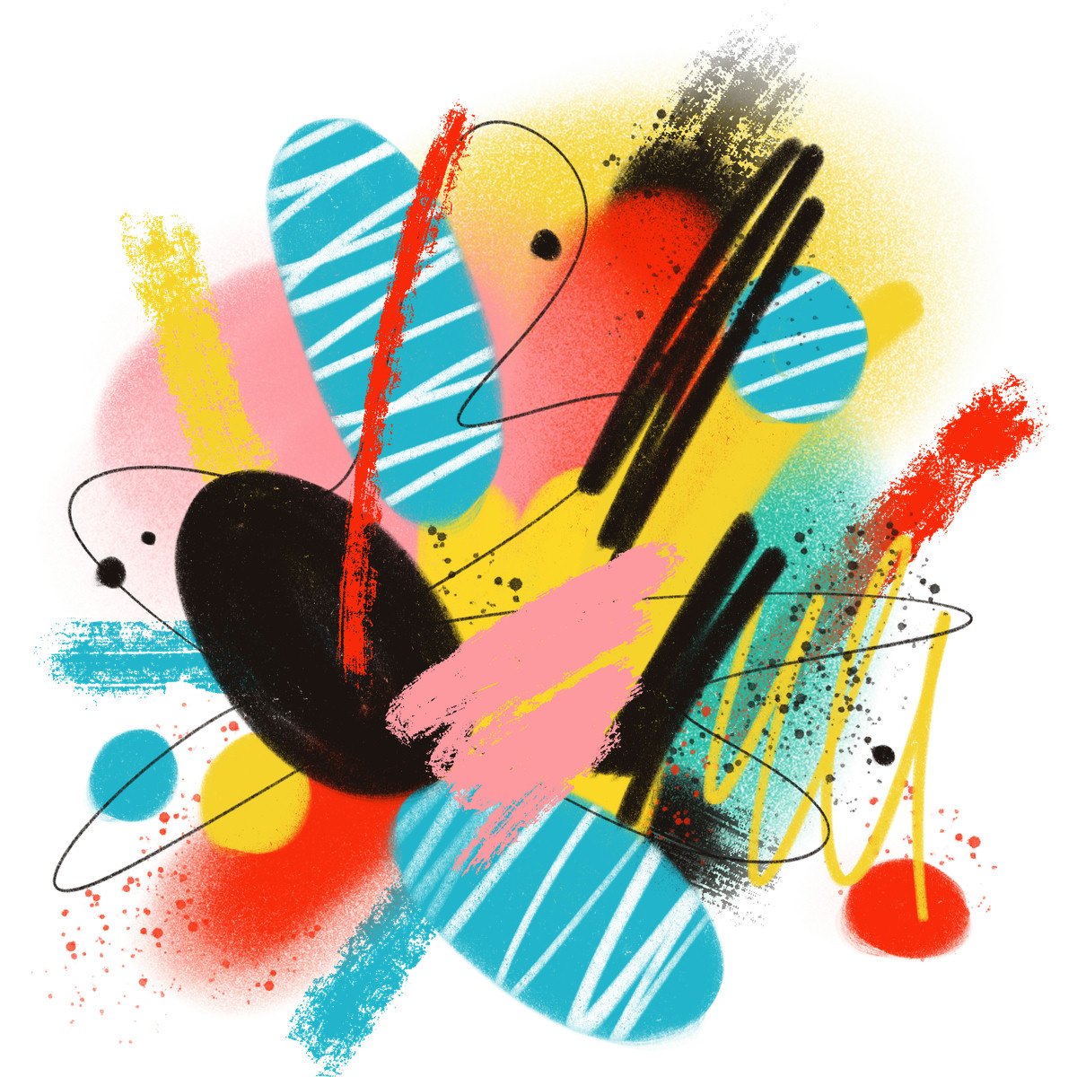 Ilustración Abstract texture brush stain background en estilo Textures a descargar en PNG y SVG