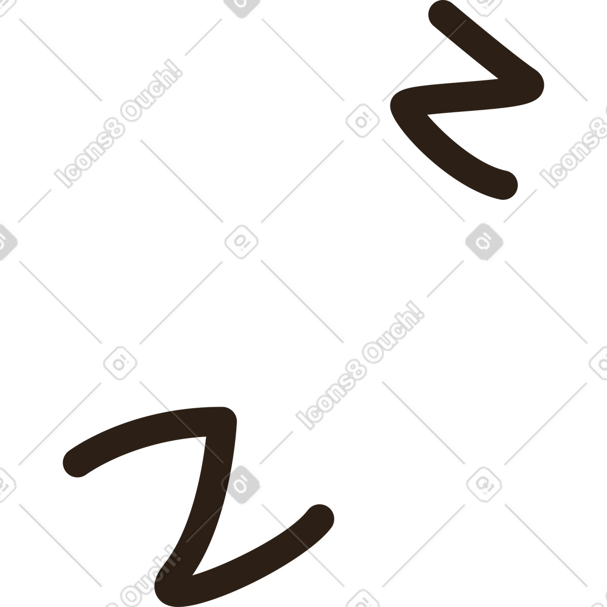 Illustration Dormir dans le style Plain à télécharger aux formats PNG, SVG