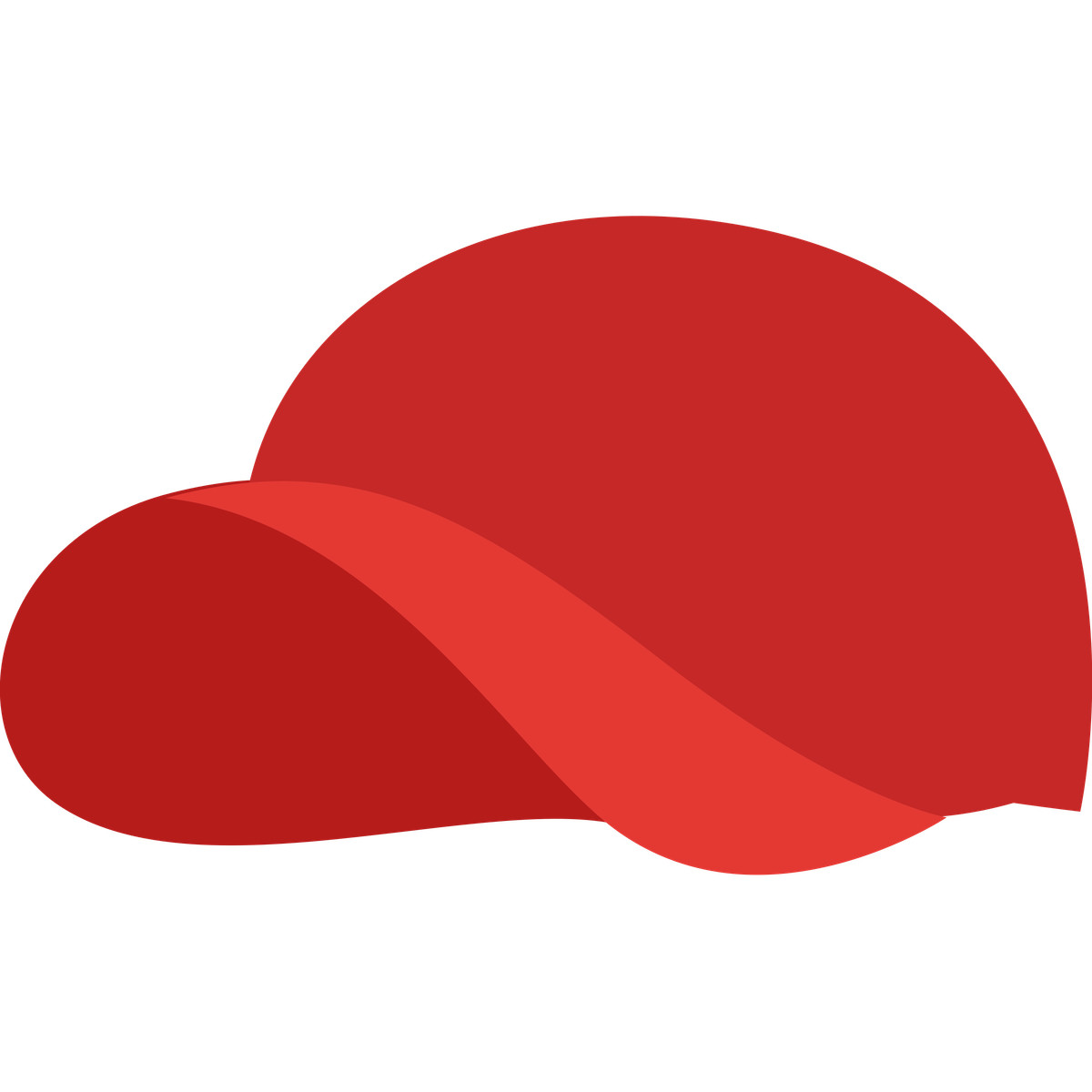 Red cap illustration in Fogg style download in PNG, SVG